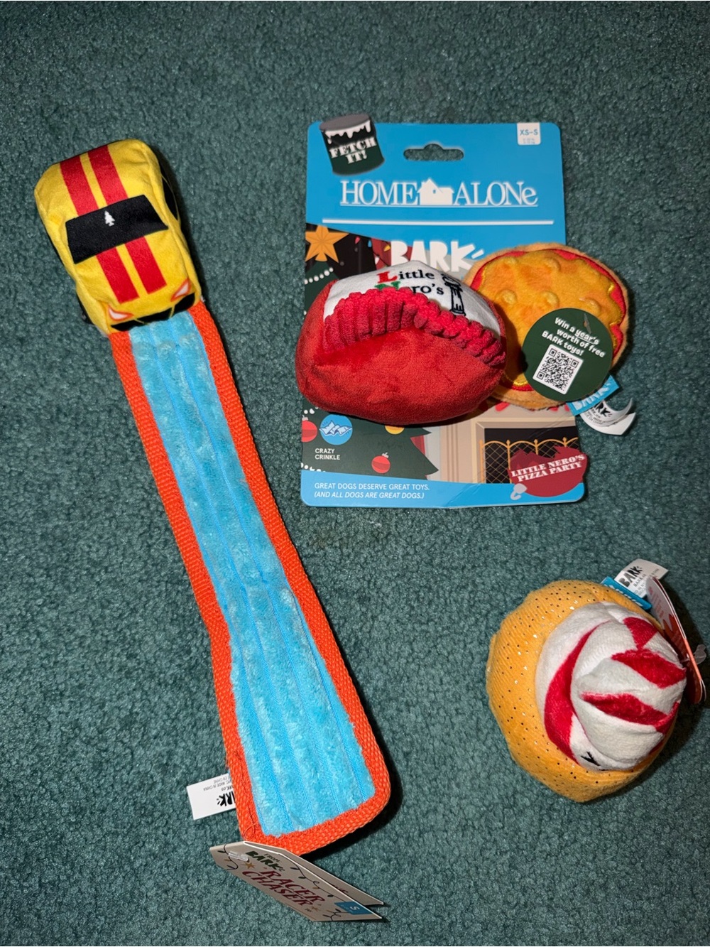 Holiday Bark Themed Dog Toy Bundle!